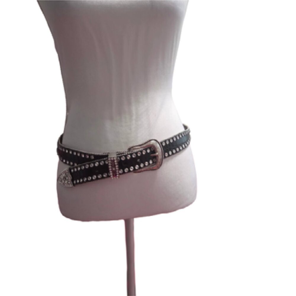 BLAZING ROXX Sparkly rhinestone belt GRUNGE Y2K WESTERN